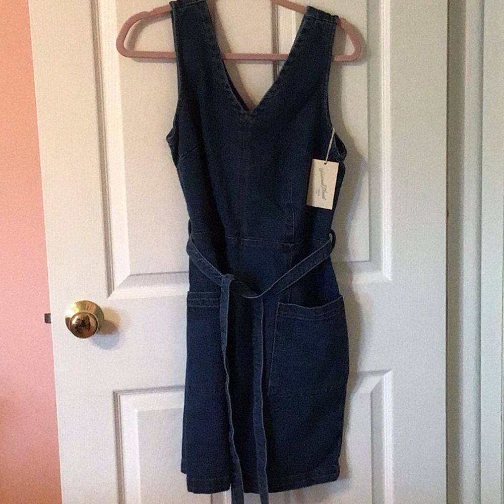 Denim dress